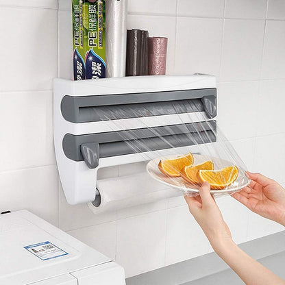 Dispensador Papel de Cocina 4 en 1